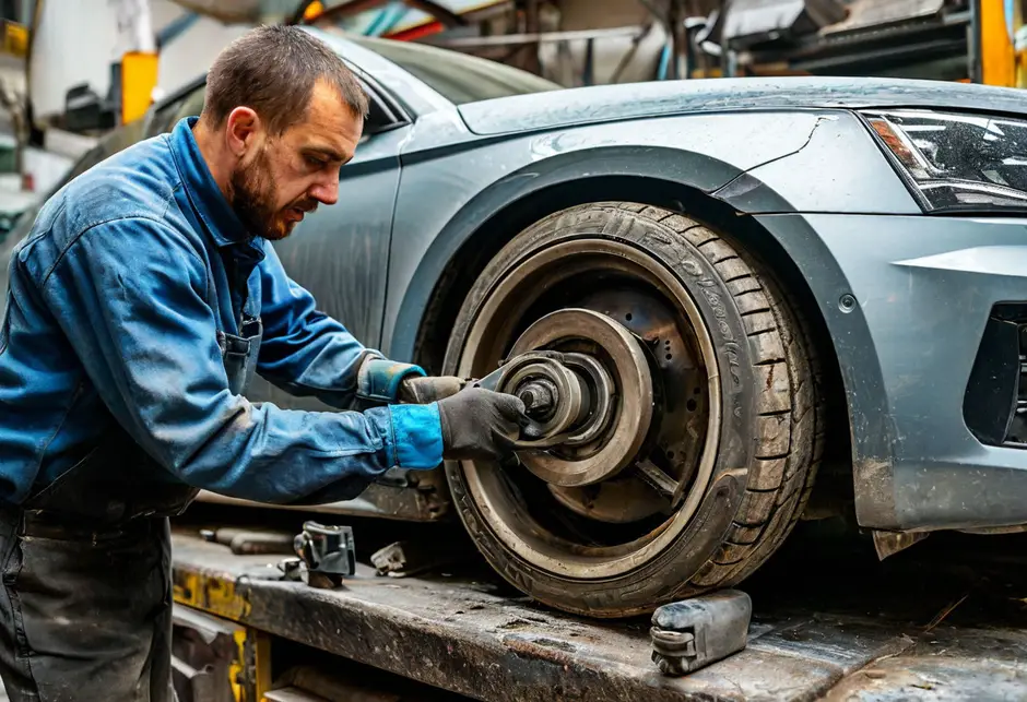 Замена переднего вентиляционного тормозного диска (1 шт) SKODA Octavia