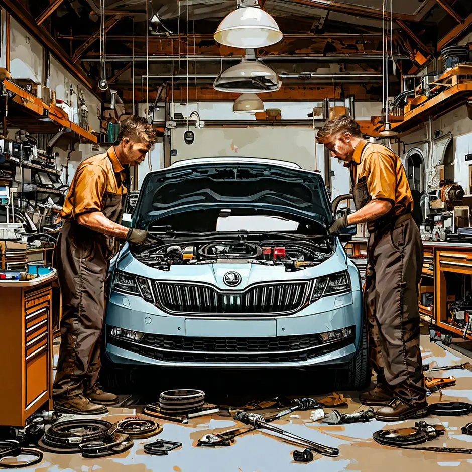 Техническое обслуживание SKODA Octavia